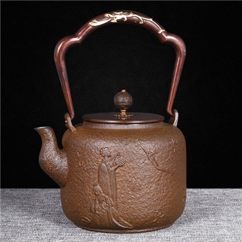 仿古做旧功夫茶壶 中式高档茶具批发老式烧水养生煮茶壶